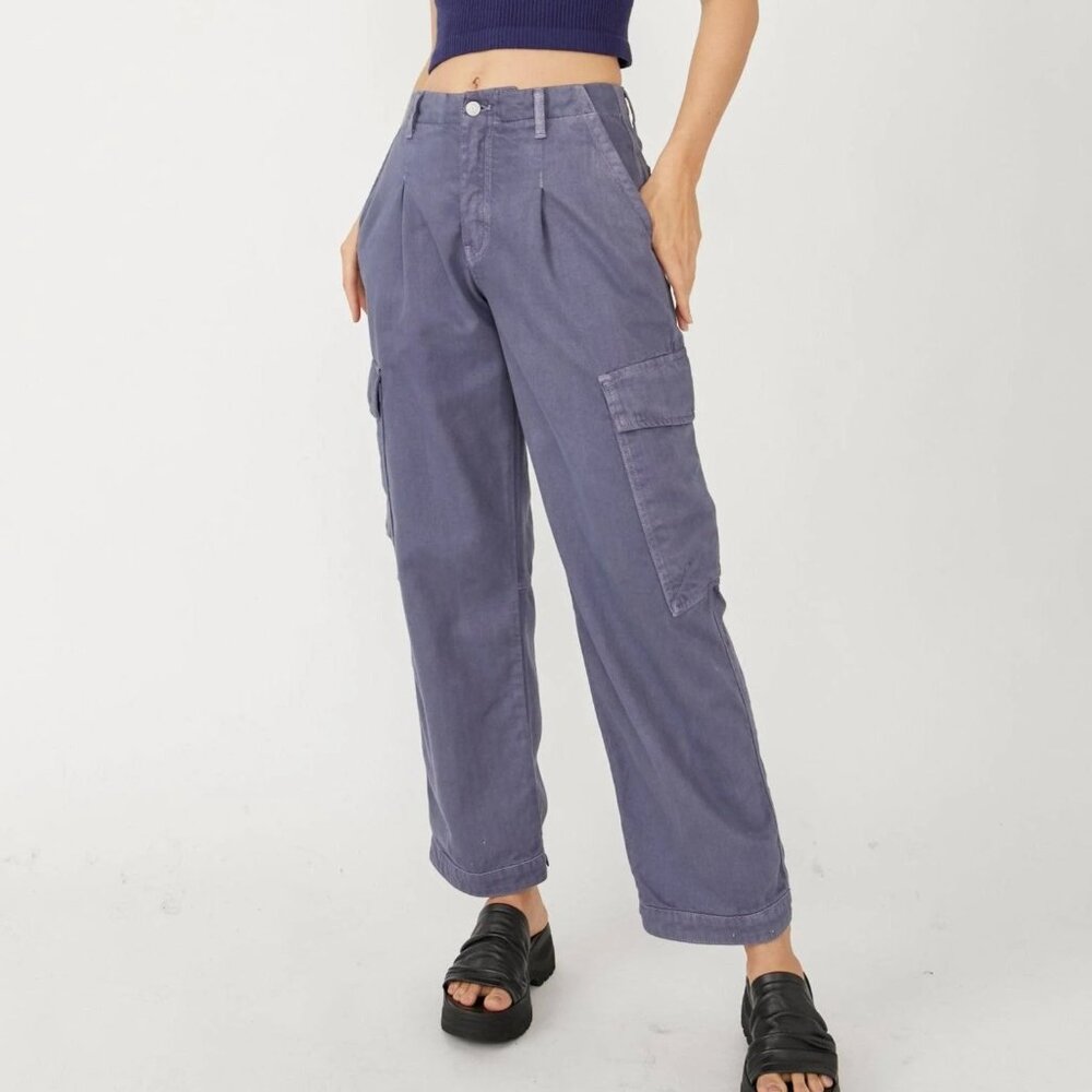 Free People Fight Light Utility Cargo Pants Size 8